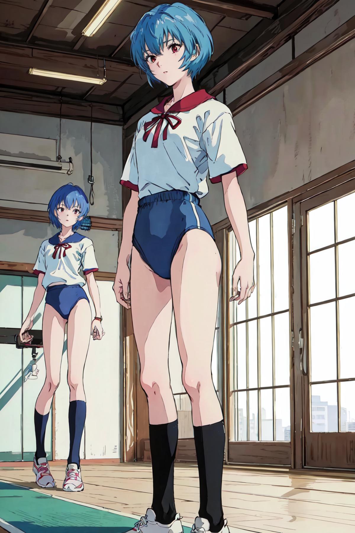 Rei Ayanami (Evangelion) LoRA image by kokurine
