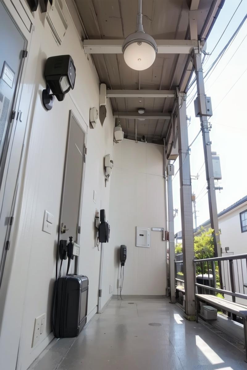 日本のアパート / Wooden apartment commonly seen in Japan SD15 image by swingwings