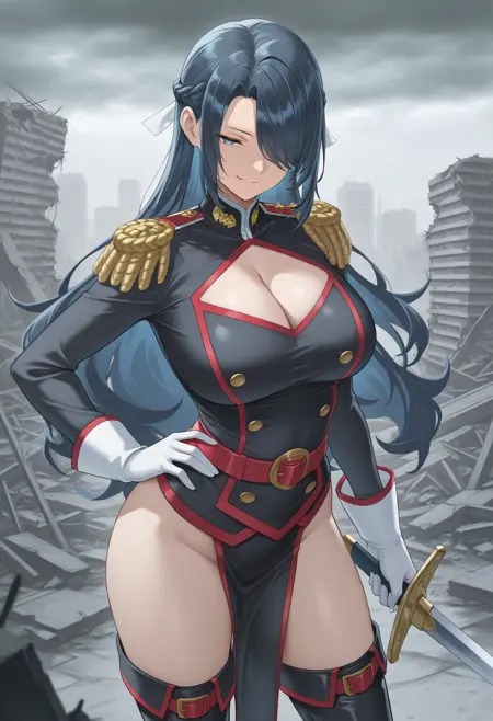 Fubuki Azuma/東風舞希 (Chained Soldier) [Illustrious]