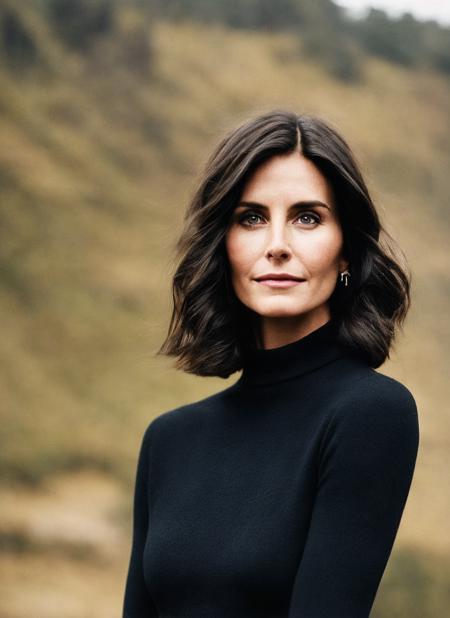 <lora:lora_courteney_cox:1>, A stunning intricate full color portrait of (sks woman:1),
wearing a black turtleneck,
epic character composition,
by ilya kuvshinov, alessio albi, nina masic,
sharp focus, natural lighting, subsurface scattering, f2, 35mm, film grain