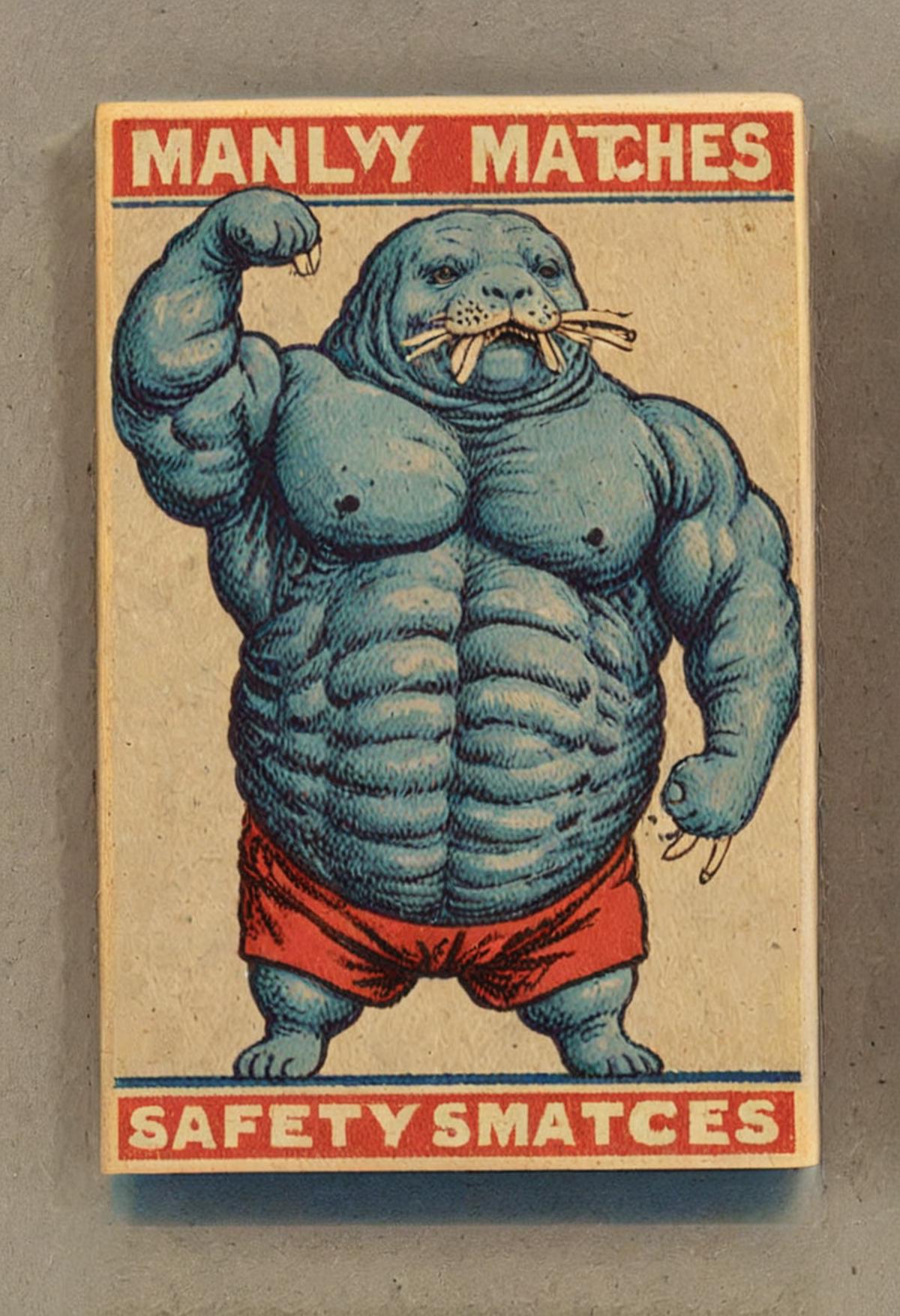 Wizard's Vintage Matchbox image by WizardWhitebeard