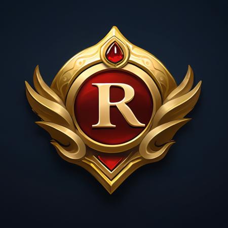masterpiece, rank game icon,8k, <lora:rankgameicon_Hap_XL:1.6>, generate a pic of logo for Regent Collection name make it realastic put in this pics RC okayï¼