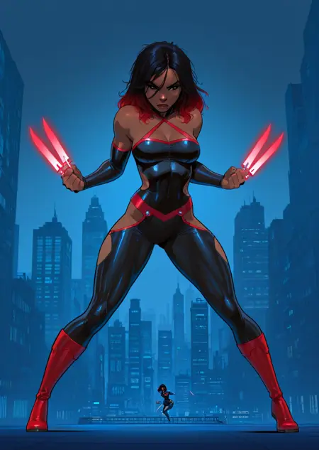 Knife Fighter Alexea