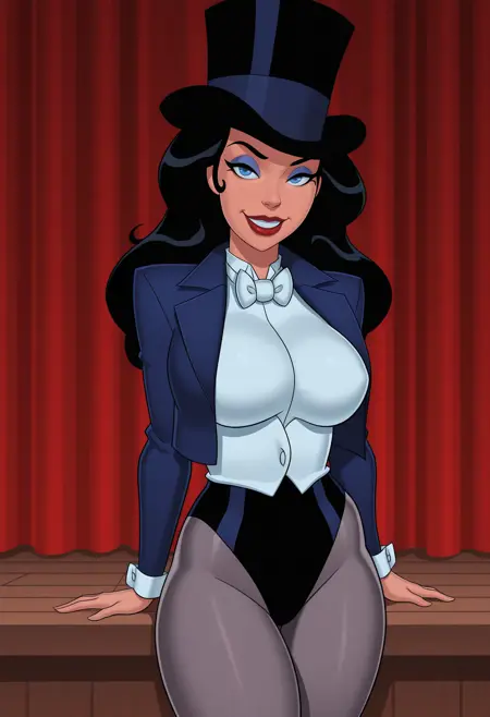 Zatanna Zatara, (Something Unlimited/DC comics), LoRA, Illustrious XL