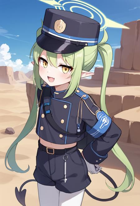 Pony XL - Highlander Railroad School Twins  ハイランダー鉄道学園の双子 - blue archive 右の子 v0.9