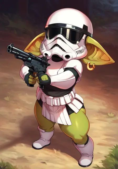 Stormtrooper Outfit (Star Wars) [Pony XL]