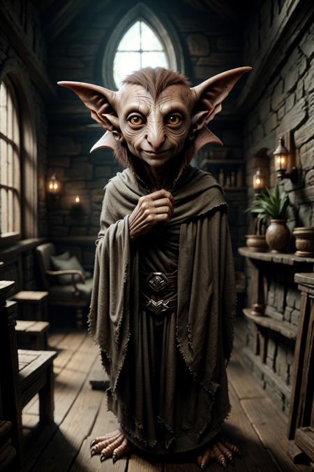 ral-mythcr, house elf creature <lora:ral-mythcr-sd15:1>