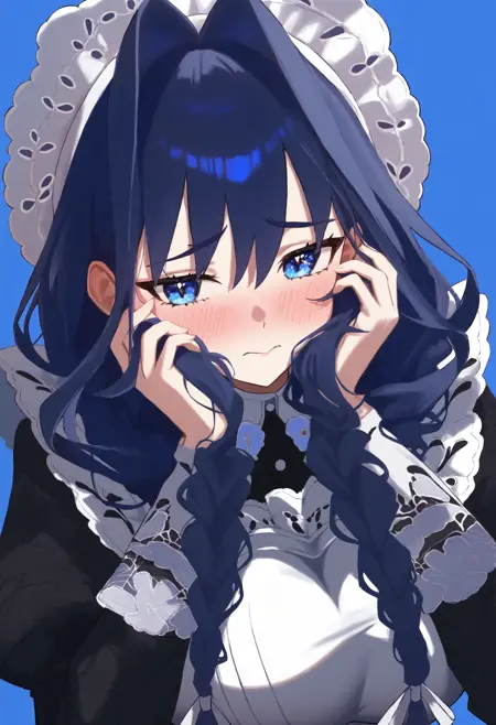 Ouro Kronii (Maid) | Animagine XL 4.0