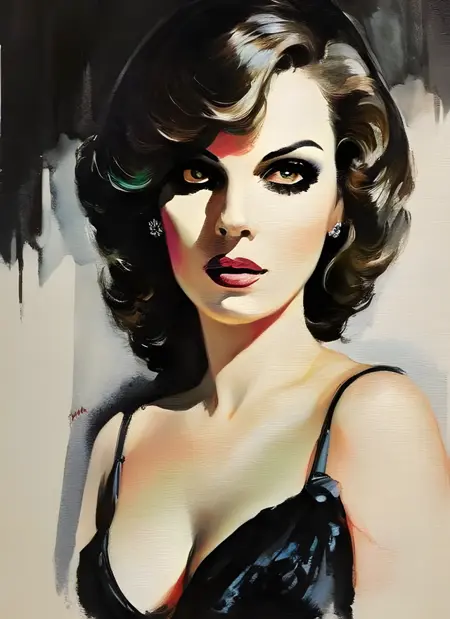 Pulp art diffusion