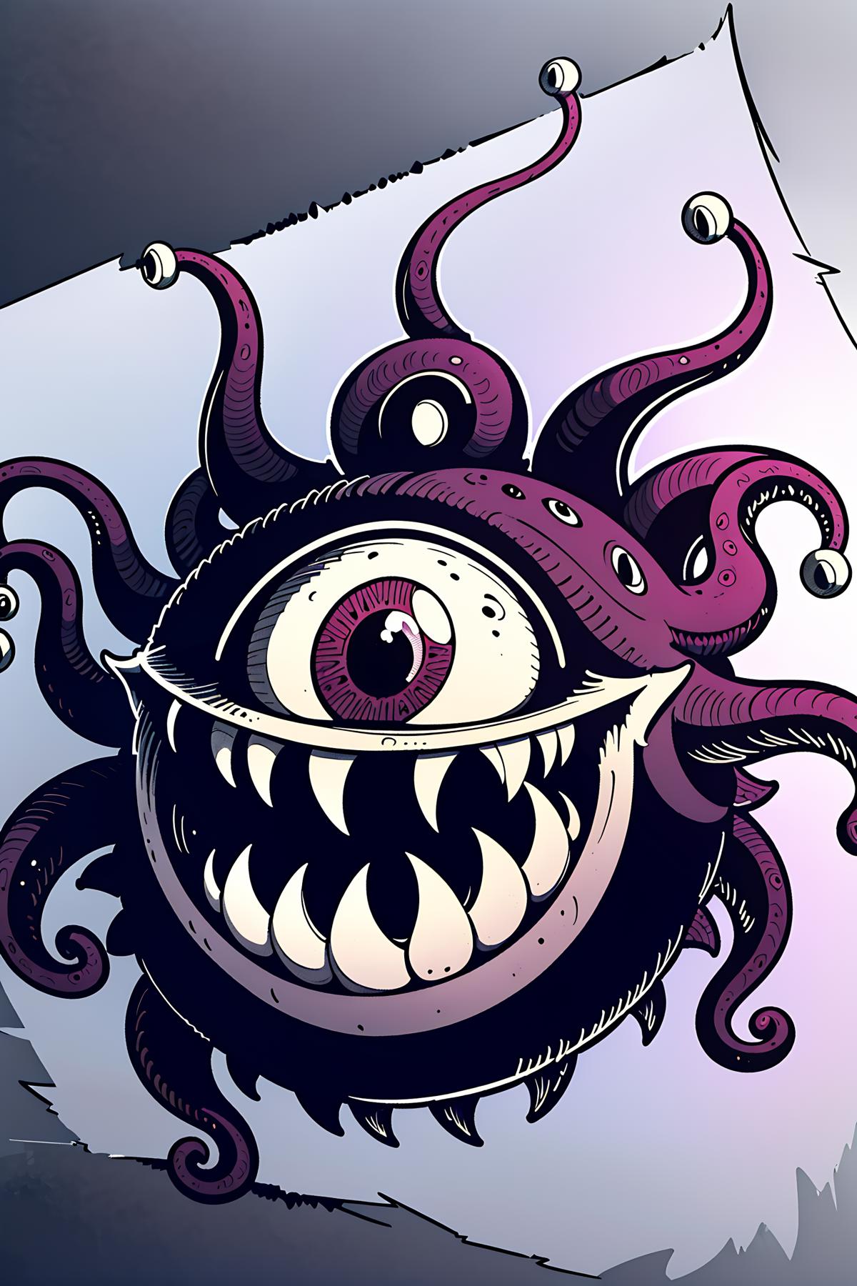 Beholder (Dungeons & Dragons) BeholderV1 Stable Diffusion LoRA