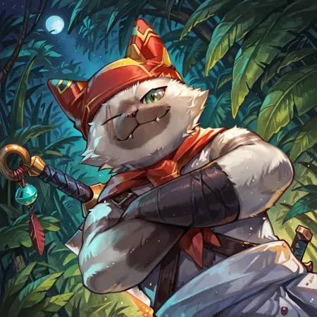 Meowscular Chef - Monster Hunter World [Illustrious]