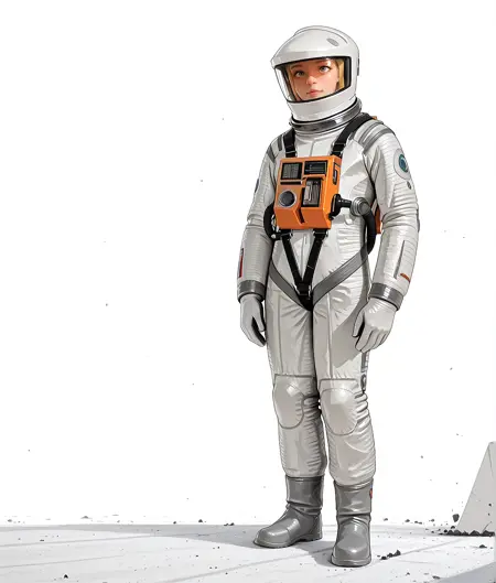 Space Suit - 2001: A Space Odyssey (Illu)
