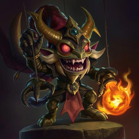Puppet master from the game heroes of newerth, kongor from heroes of newerth,