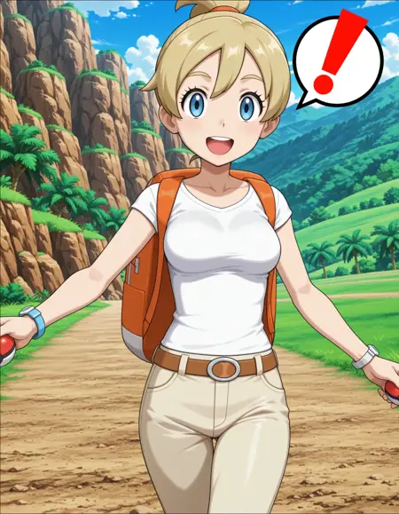 Backpacker バックパッカー / Pokemon BW & SM ポケットモンスターブラックホワイト & サンムーン - Illustrious