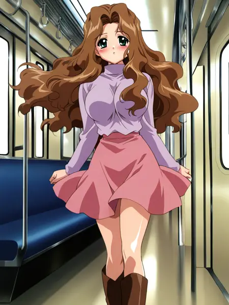 モブの女の子 mob girl (Saishuu-Chikan-Densha-OVA)