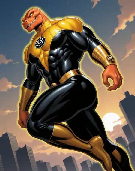 Yellow Lantern (DC Comics) (Illustrious) (AD)