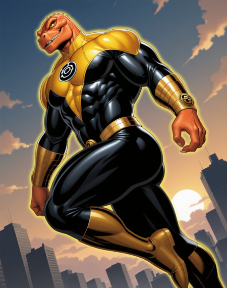 Yellow Lantern (DC Comics) (Illustrious) (AD) v1.0