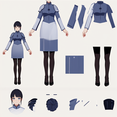 Vtuber - LIVE2D  Split Model 虚拟主播 VTuber - Virtual YouTuber【皮套噩梦】 v1.2