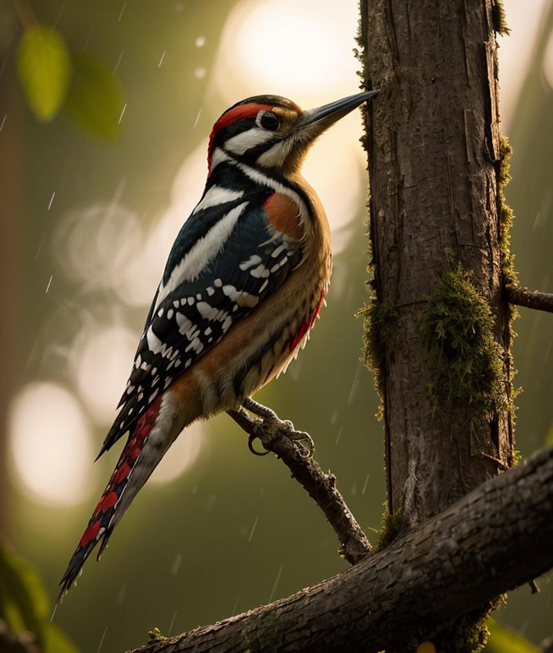 Great spotted woodpecker image by zerokool