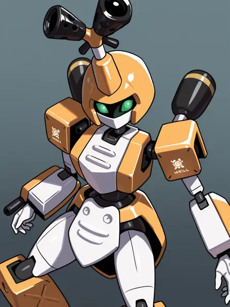 Metabee メタビー (from Medabots/Medarot メダロット) - IL