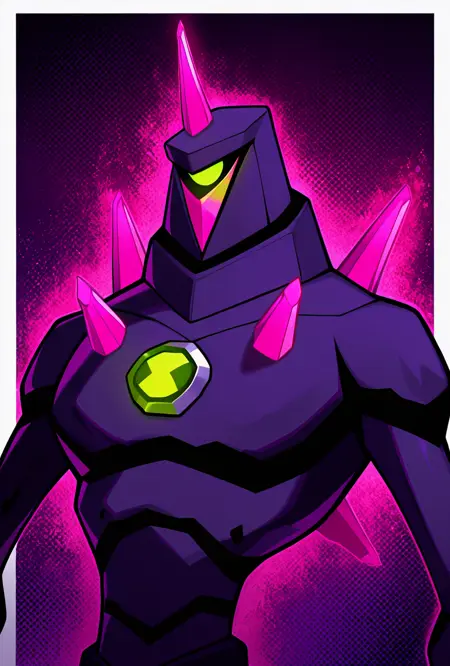Chromoastone -- Ben 10 Ultimate Alien Force (chaquetrix support) Illust