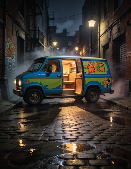 Mystery Machine van pony v1.0