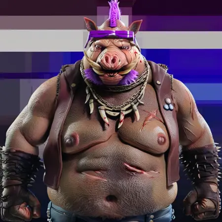 Bebop from TMNT Teenage Mutant Ninja Turtle | Boar | Wereboar