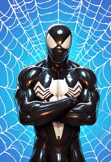Symbiote Spider-Man Midnight Suns (Marvel Midnight Suns Video Game) [Illustrious]