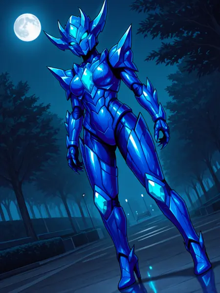 Codename [MINETAL] | Original AI-assisted Kaijin (IL)