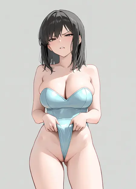 [IL & PONY & SDXL] Concept - Leotard Pull