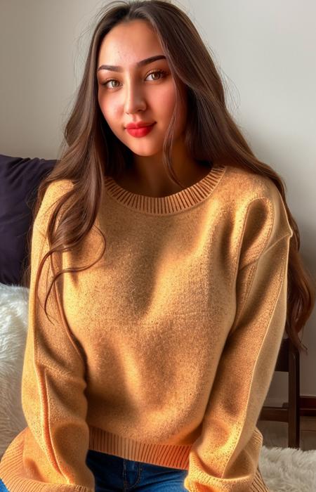 LKvanski, RAW photo, Ukrainian model, brown eyes, upper body, sweater, 8k uhd, dslr, soft lighting, high quality, <lora:LKvanski:0.74>