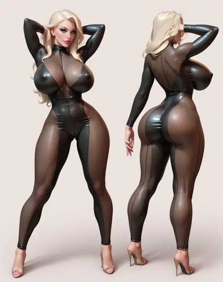 Sheer bodysuit 01