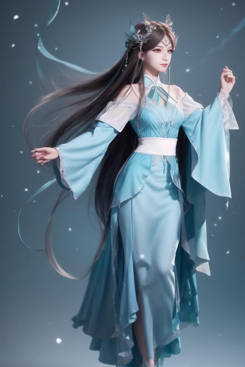 【 Anime & 3D】animation-<Soul Land>-character-NingRongRong-(god's clothes)——动漫《斗罗大陆》-- 宁荣荣-神装 image by oceanes