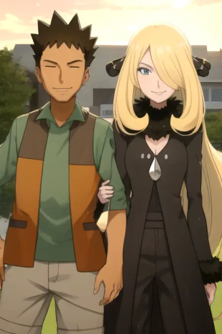 Brock x Cynthia (Pokemon)