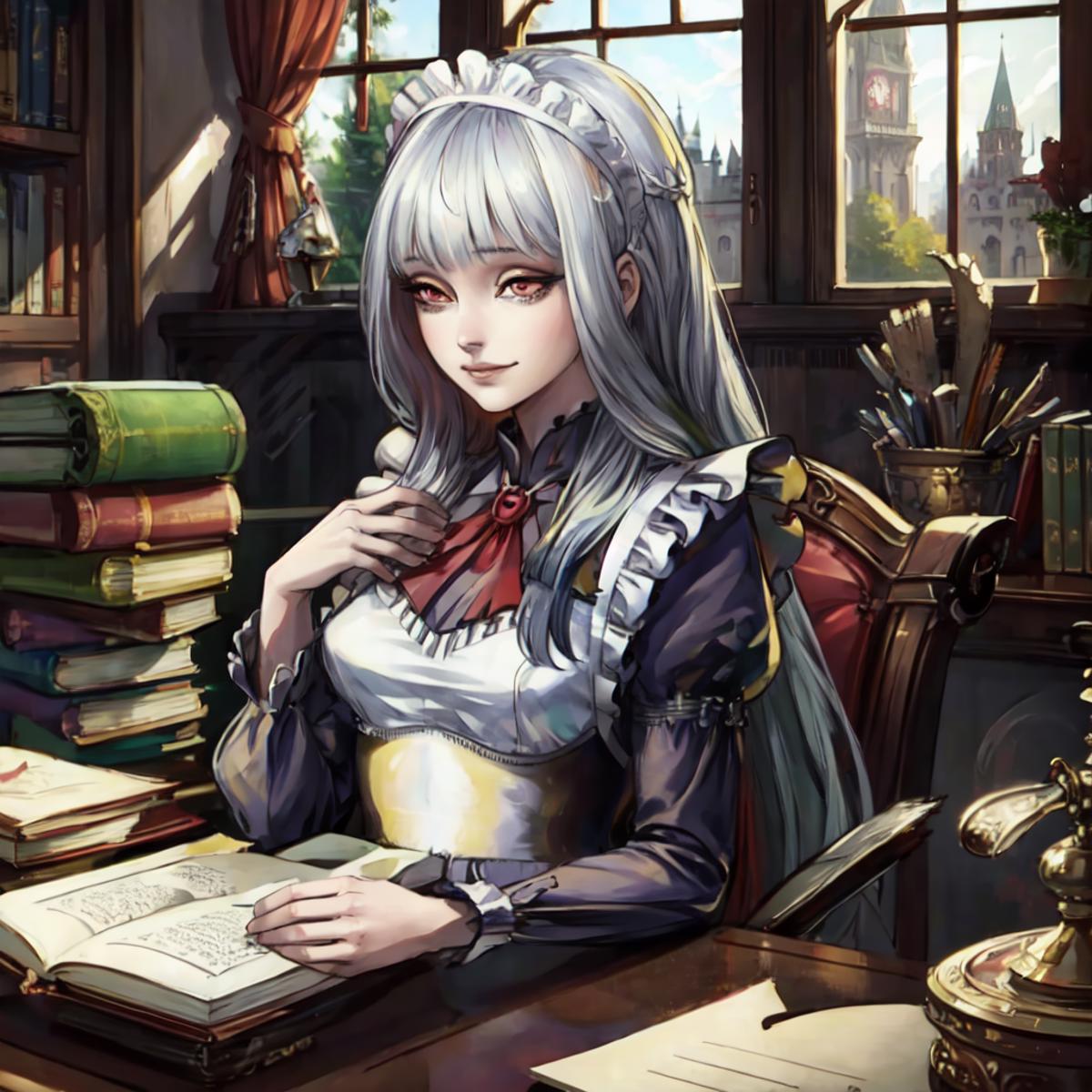 The White-Haired Girl (The House in Fata Morgana) image by SOSDAN