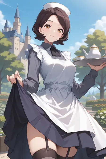 Sayoko Shinozaki 篠崎 咲世子 | Code Geass | 2 Outfits [IllustriousXL]