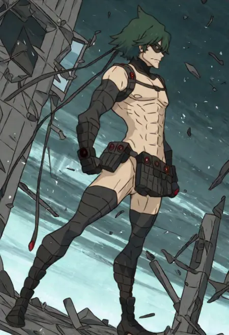 Uzu Sanageyama (Nudist Gear Guerilla Form) KILL la KILL