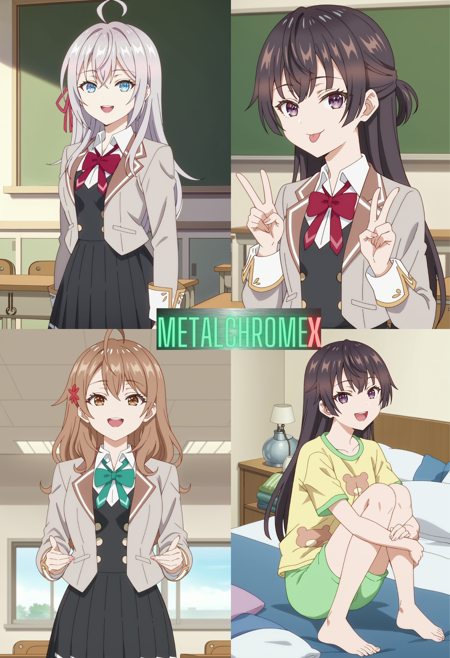 "Alya" Alisa Mikhailovna Kujou, Yuki Suou, and Maria Mikhailovna Kujou - *ALL* outfits from season 1! Pony (All S1 outfits)