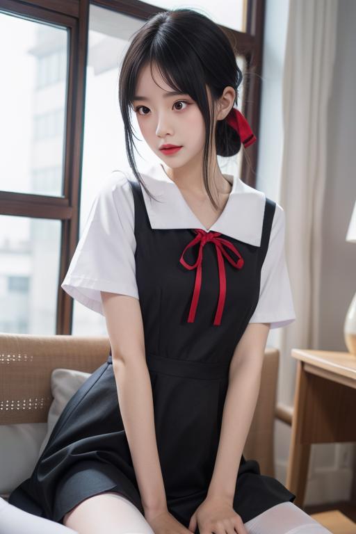 四宫辉夜 秀智学院夏校服 shinomiya kaguya shuuchiin academy school summer uniform image by Thxx