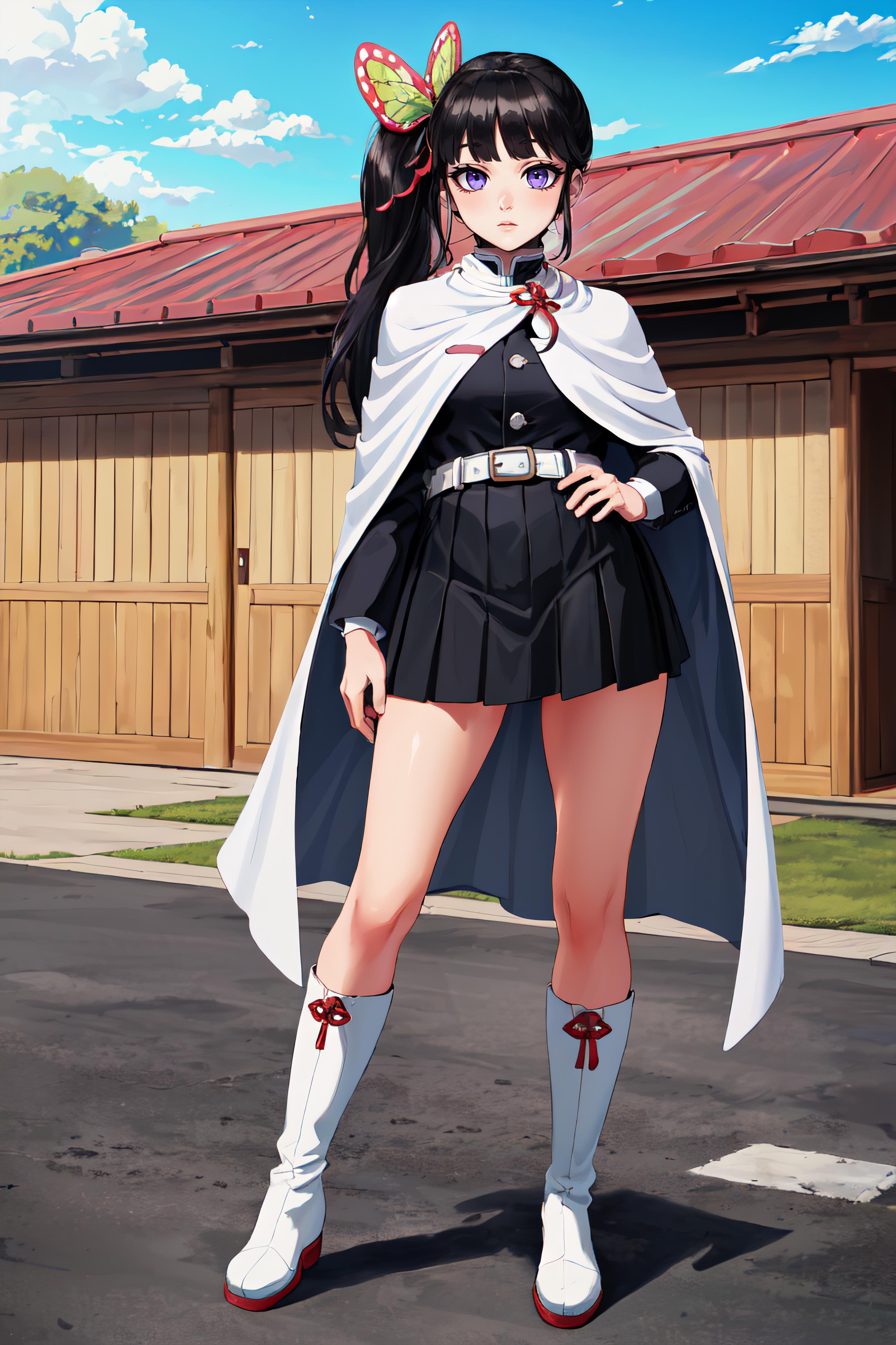 LoRA Kanao Tsuyuri / Kimetsu no Yaiba (+cosplay Demon Slayer Uniform) image by betweenspectrums
