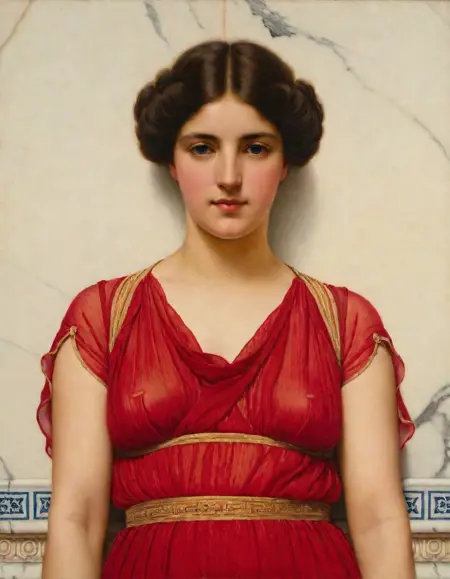 Godward painting style