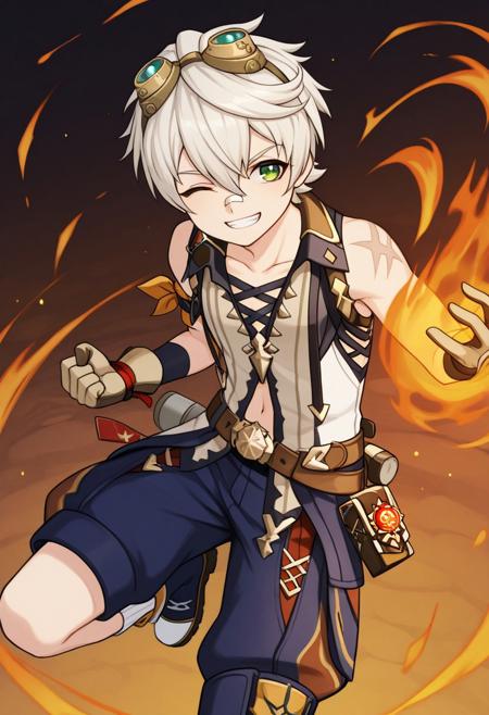 Bennett - Genshin Impact (Commission) - Pony / ILL Illustrious - 1.0