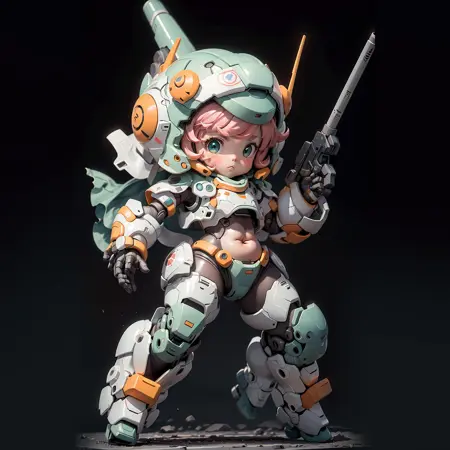 Cute_Mech_style可爱机甲风