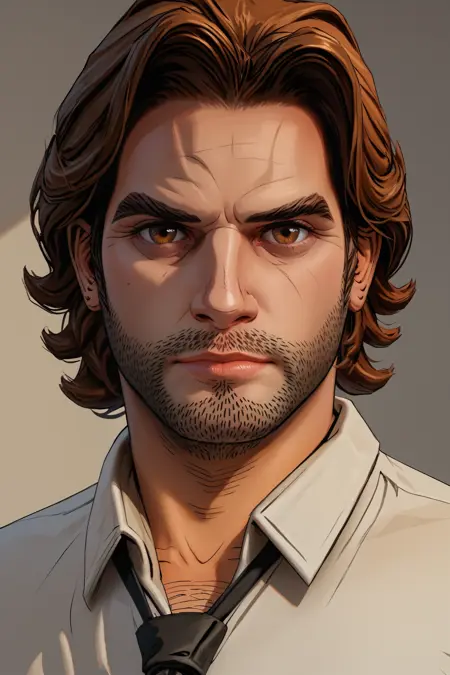 Bigby from The Wolf Among Us [Pony]