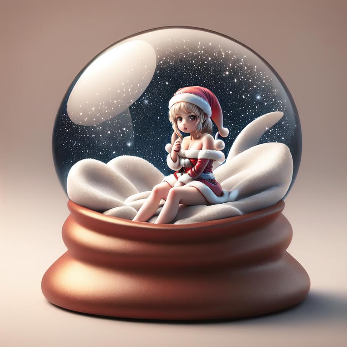 Crystal Ball/Christmas crystal ball/Crystal Ball Gift/水晶球 image by celf999