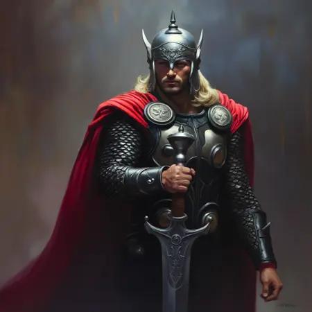 Frank Frazetta Art style F1D