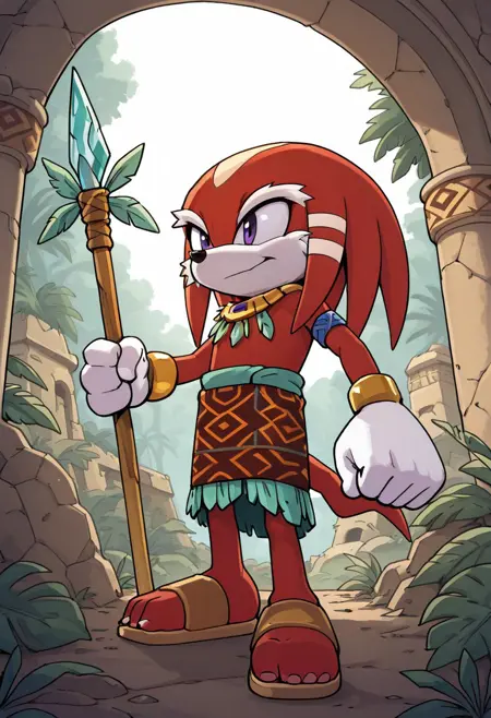 Pachacamac the Echidna - Sonic Adventure