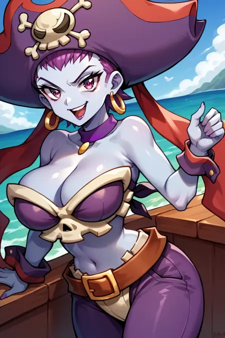 Risky Boots (Shantae) SDXL LoRA [Pony Diffusion]