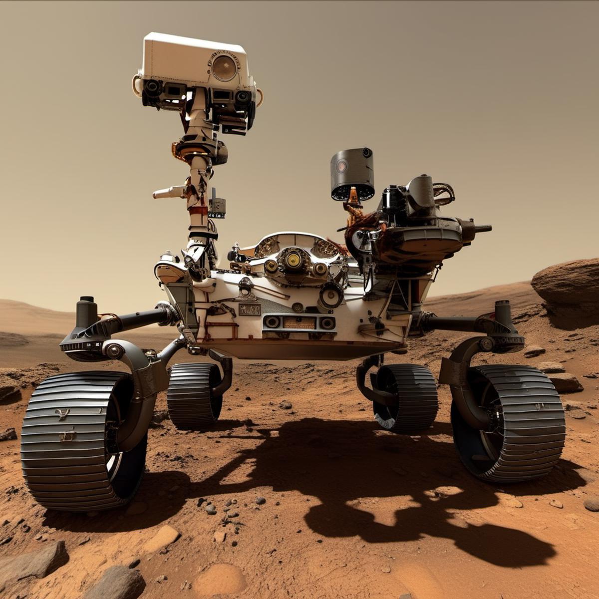 Curiosity Mars Rover - SDXL image by PhotobAIt