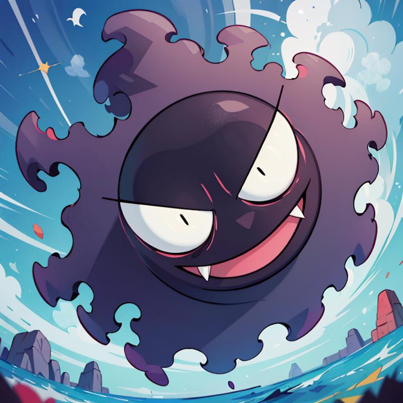 Gastly (Pokemon) (Pokedex #0092) image by CitronLegacy